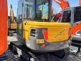 2022 Volvo EC60C mini excavator rear three-quarter view