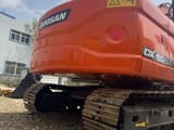 2023 Doosan DX150LCA crawler excavator rear view