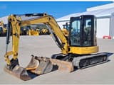 2021 Caterpillar 305E2 crawler excavator, side view