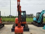 2021 Kubota U55 mini excavator, front view