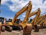 2016 Komatsu PC450-8 crawler excavator, side view