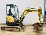 2012 Yanmar VIO25-4 mini excavator, side view