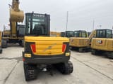 2023 Volvo EC60C mini excavator, rear view