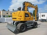 2022 Liebherr A 913 Compact wheel excavator, rear three-quarter view
