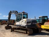 2016 Terex TC 125 crawler excavator, three-quarter front view