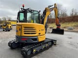 XCMG XE55E crawler excavator, rear three-quarter view