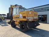 1992 Liebherr A900C wheel excavator, rear three-quarter view