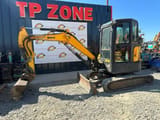 2016 Bobcat E35 mini excavator, side view