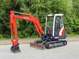 2010 Kubota KX101-3Q2 mini excavator, side view