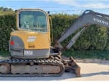 2012 Volvo ECR58 crawler excavator, side view