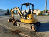 2018 Caterpillar 305E2 crawler excavator, side view
