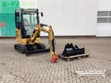 2023 Caterpillar 301.6 mini excavator, front three-quarter view