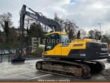 2012 Volvo EC220DL crawler excavator, side view