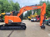 2018 Doosan DX140LCR-5 crawler excavator, side view