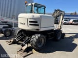 2009 Terex TW85 wheeled excavator rear view