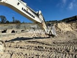 2019 Liebherr R9100 crawler excavator boom and bucket detail