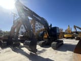 2023 Hyundai HX220HD crawler excavator, front three-quarter view