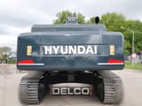 2026 Hyundai R340 crawler excavator rear view