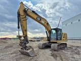 2018 Caterpillar 320GC crawler excavator, side view