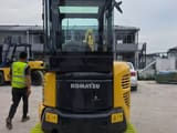 2024 Komatsu PC30MR mini excavator rear view