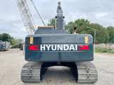 2025 Hyundai R245LR crawler excavator rear view