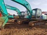 2019 Kobelco SK210LC crawler excavator, side view