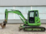 2013 Kubota U55-4 mini excavator, side view