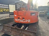 Hitachi EX60 mini excavator, rear view