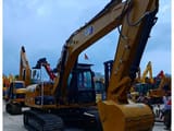2024 Caterpillar 315D2GC crawler excavator, front three-quarter view