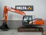 2022 Hitachi Zaxis 210LC-7 crawler excavator, side view