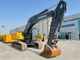 2019 Hyundai R210 crawler excavator, side view