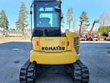 2020 Komatsu PC58MR-5E0 crawler excavator, rear view