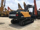 2026 Hyundai 205VS crawler excavator, rear three-quarter view