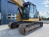 2017 Caterpillar 335FLCR crawler excavator, front three-quarter view