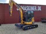 XCMG XE55E mini excavator, side view