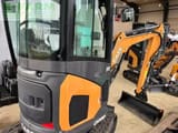 2023 CASE CX19D Mini Excavator, rear three-quarter view