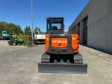2016 Hitachi ZX65USR-5A mini excavator rear view
