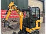2023 JCB 19C-1 mini excavator, side view