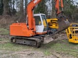 2004 Daewoo 75 mini excavator, side view