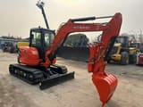 2023 Kubota U40 mini excavator, side profile view