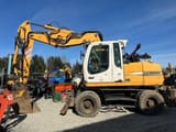 2006 Liebherr A314 Litronic wheel excavator, side view