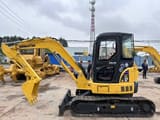 2024 Komatsu PC-55MR mini excavator side view