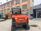 2024 Doosan DH60-7 mini excavator rear view