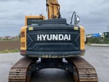 Hyundai 235 Crawler Excavator, rear view