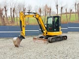 2019 Caterpillar 305.5E mini excavator, side view