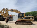 2015 Caterpillar 320BL crawler excavator, side profile view
