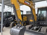 2026 XCMG XE60GA crawler excavator, front three-quarter view