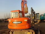 2022 Doosan DH80G mini excavator, rear view