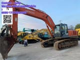 2020 Hitachi Zaxis 350 crawler excavator, side profile view