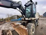 2017 Hidromek HMK 140W-3B wheel excavator, front three-quarter view